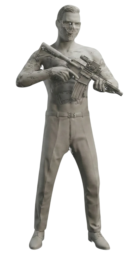 Warzone character — Heritage AI